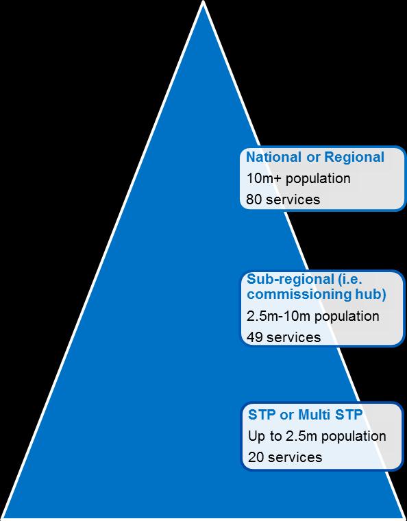4.3.1 Specialised services More than 30% of the capacity of the acute hospital Trusts in Bristol is occupied with specialist commissioned services which support care for a large regional population.