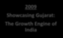 Space (Space Applications and Geo-Informatics) Vibrant Gujarat - Value Proposition 2017 Gujarat connects India to the World 2015 A Spring Board for Global Ambitions 2011 and 2013 The Global Business