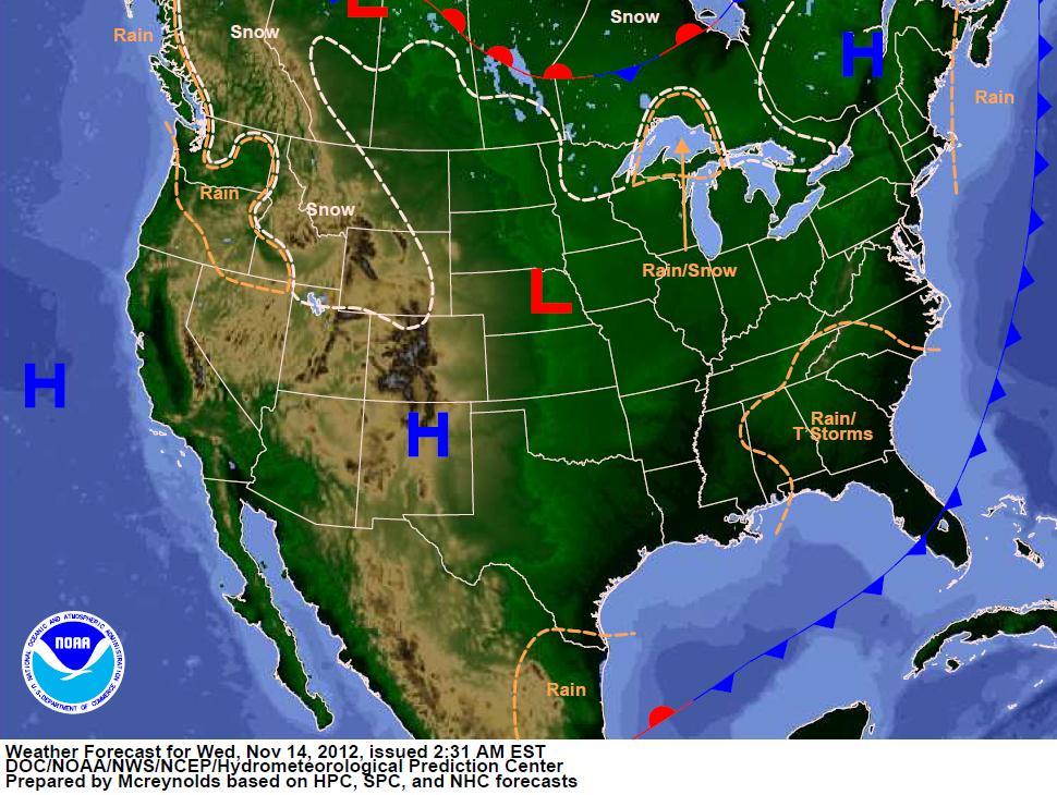 National Weather Forecast http://www.hpc.ncep.