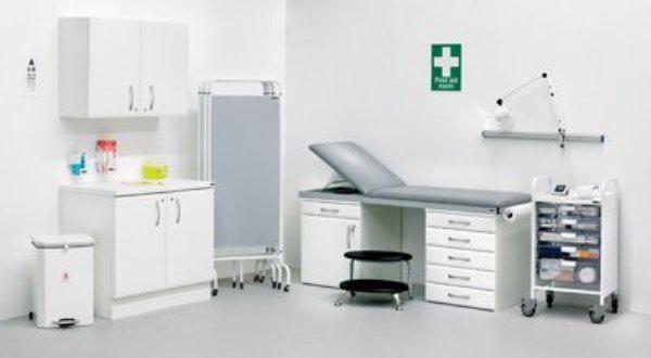 Medical Division Medical Furniture Examination couch Exam Stool Foot step IV Stand Emergency Trolley Shelving