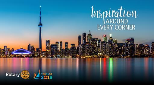 2018 Rotary International Convention breakout sessions Do you have an idea or project that you want to share with the Rotary world? Organize a breakout session at the convention in Toronto.