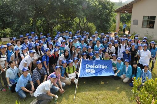 On National IMPACT Day 2012, 1,704 Deloitte China