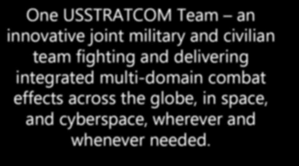 team fighting and delivering integrated multi-domain combat