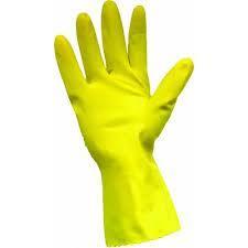 Glove Selection Chemicals Routine daily cleaning and disinfection of care areas and public washrooms Wet