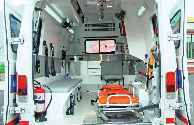 ONE OF THE CORE features of our organisation is operations analysis and research for continuous improvement of quality. A peek inside one of GVK EMRI s ambulances.