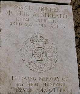 bronze tablet commemorating his service.