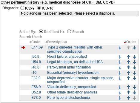 To add a diagnosis or to replace a deleted diagnosis, click the desired diagnosis name. Step 10.