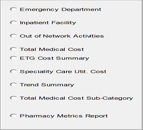 The Data: Impacting cost efficiency: Cigna Collaborative Accountable Care Advanced Imaging Summary D_AIS_ALL Large Physician Group Market: Alignment Period: Reporting Period: Report Run Date: FL