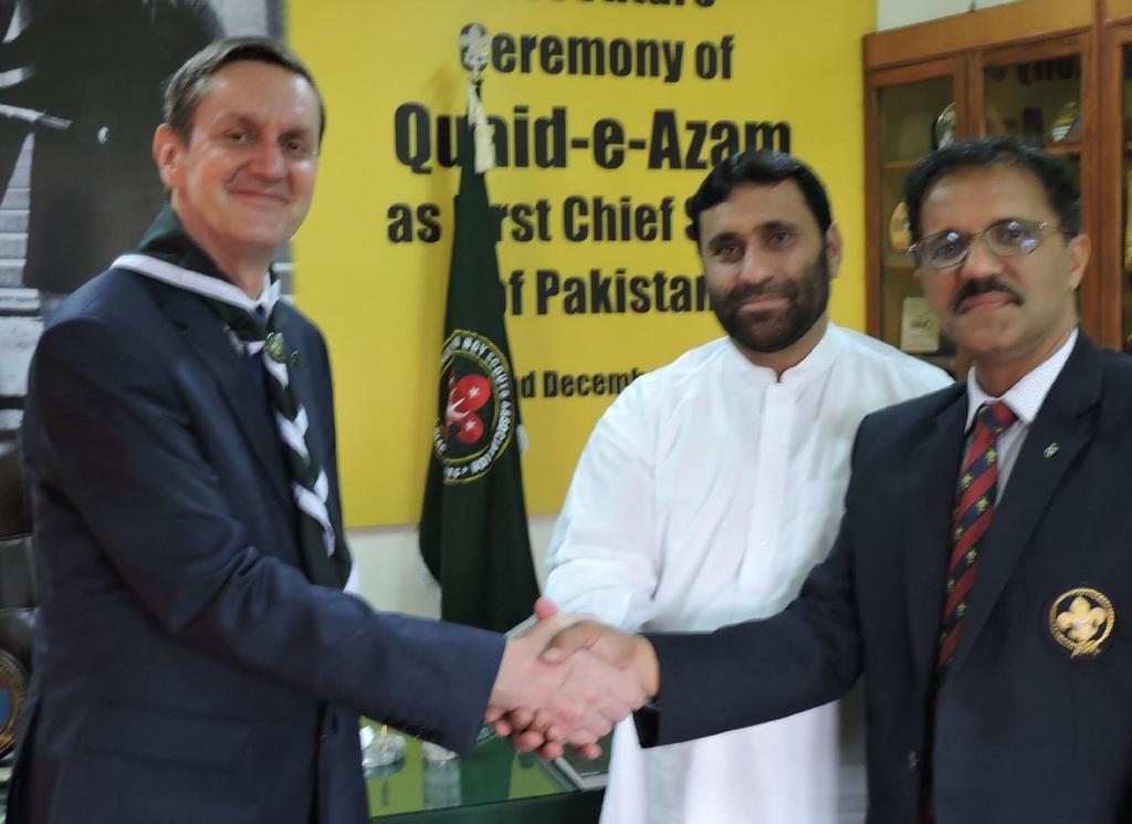 Abdul Mannan, International Commissioner, Republic of Poland in the Islamic Republic of Pakistan visited National Headquarters, Pakistan Boy Scouts Association, Islamabad on 3rd April, 2017 to