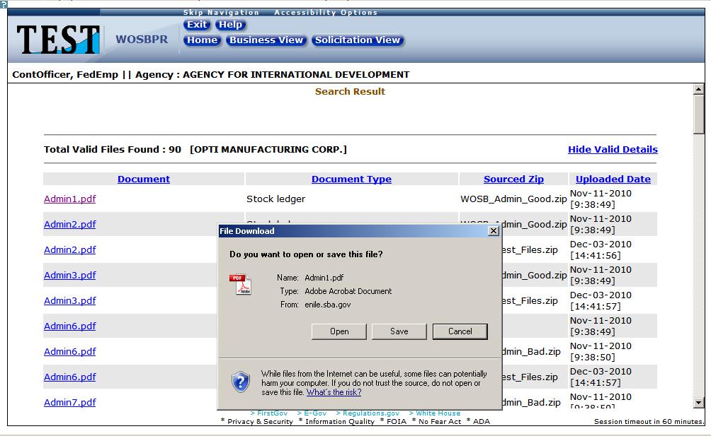 How to View a Firms Uploaded Documents