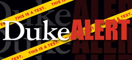 DukeALERT Test Wednesday, July 23 at 10 a.m.