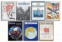 of covers throughout the years. Scans of issues of The Rotarian are now available through Google Books.