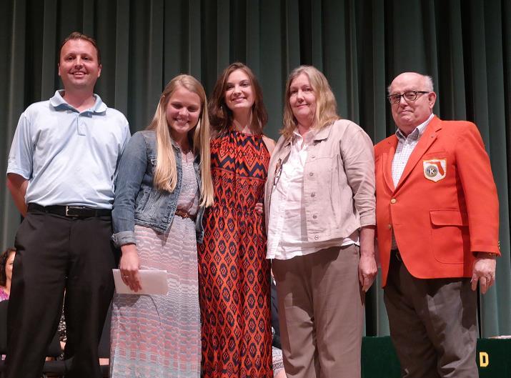 This year the DeLand Kiwanis Club recognized Ellie