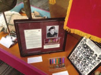 1 Can Para 1 st Canadian Parachute Battalion Association Update by Andy and Adrienne Anderson Battalion s Western Colours on Display at Calgary Military Museum Forty-three battalion members from