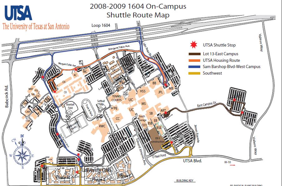 DRIVING & PARKING DIRECTIONS We strongly encourage you to carpool due to the limited availability of parking on campus. If the garage is full, you will be directed to another location on campus.