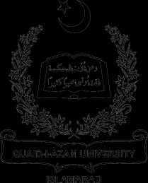 QUAID-I-AZAM UNIVERSITY System TO BE FILLED BY THE APPLICANT IN BLOCK CAPITALS Post Applied for: