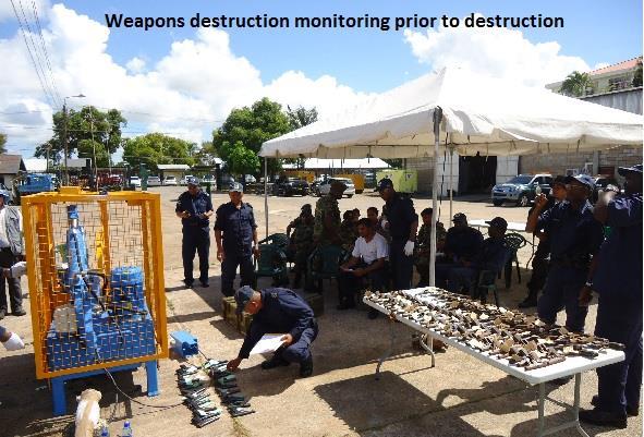This training activity forms part of UNLIREC s Firearms Assistance Package for Caribbean States.