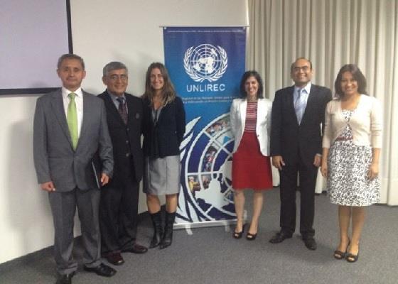 UNLIREC and Peruvian Ministry of Defence increase capacity of defence sector on disarmament and non-proliferation issues For the first time, UNLIREC and the Peruvian Ministry of Defence joined forces