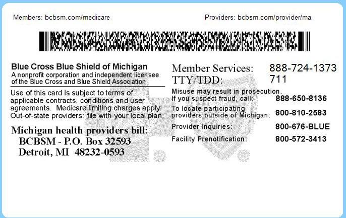 As with other Blue Cross products, members should provide their ID cards when requesting services from you.