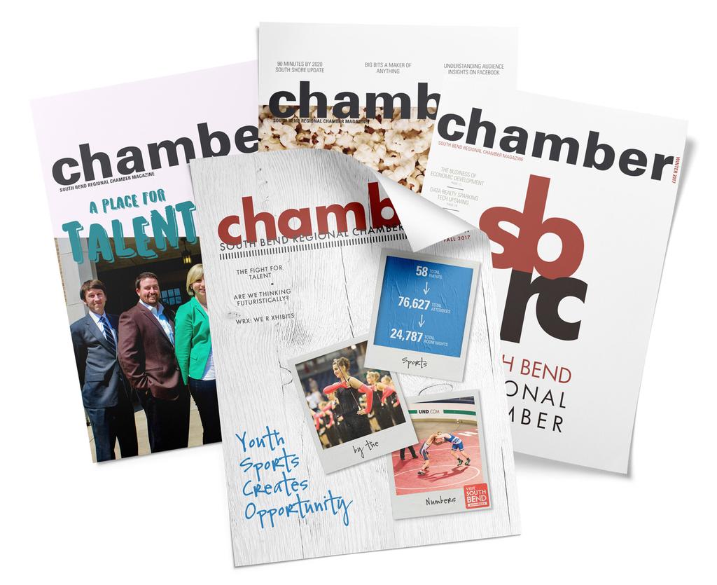 chamber COMMUNICATION CHAMBER MAGAZINE Quarterly magazine published in early January, April, July and October.