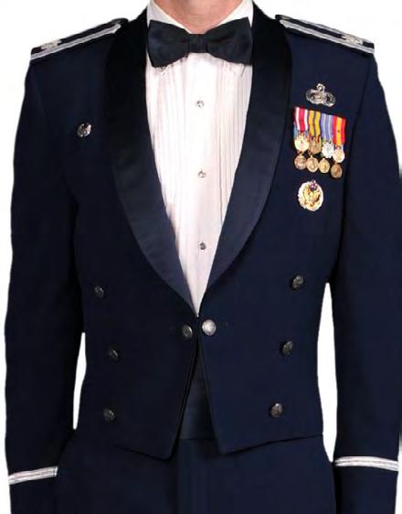 Name Tag. The name tag is mandatory. It is worn on the wearer s right side of the service dress jacket even with the bottom of the ribbons. It should be centered between the sleeve seam and the lapel.