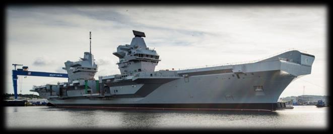 Modern (1990 Onwards) Aircraft Carriers Queen Elizabeth Class Aircraft Carrier [2017] FP: 7 Max Speed 8 EW 6+ Damage Levels 5/6/7 Missile Defence 6+/12 Target 3+ UEW 3+ Damage Control 5+ Air Defence