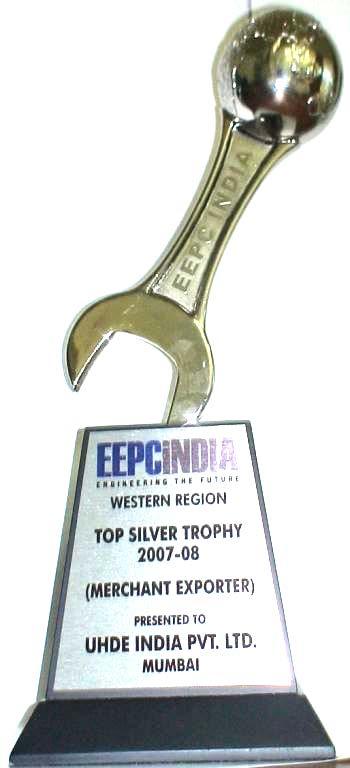 The Engineering Export Promotion Council (EEPC) Award Western Region Awarded for Outstanding
