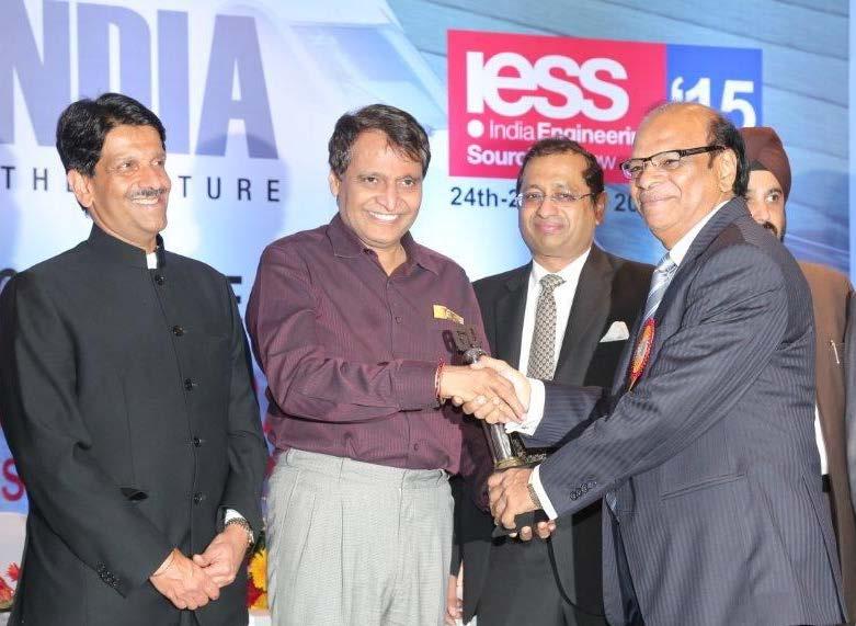 Star Performer Award Engineering Services EEPC 2013 14 Awarded to TKIS-India by the Engineering Export Promotion Council of