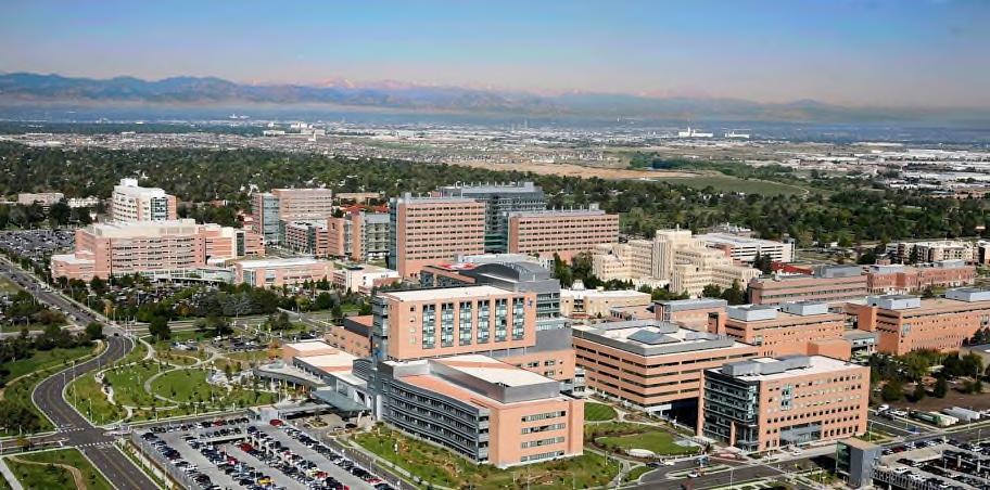 Our Buildings on the Anschutz Medical Campus include: World s Firsts at University of Colorado Hospital: First to conduct human cell cloning to study genetics and cancer First to discover how the