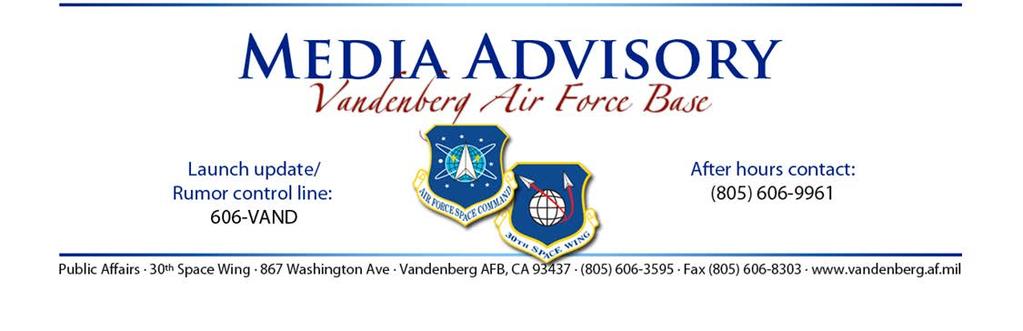 Wednesday September 21, 2016 VANDENBERG AFB WILDLAND FIRE - UPDATE VANDENBERG AIR FORCE BASE, Calif. As of 11:00 p.m. on 20 September, base fire officials said the fire boundary is relatively stable.