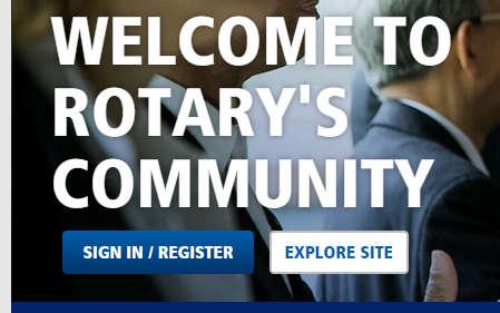 If you are not registered on My Rotary, you can create an account in a few minutes by following the registration instructions. 3.