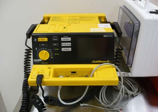 On the top CODEMASTER DEFIBRILLATOR Fully functioning defibrillator