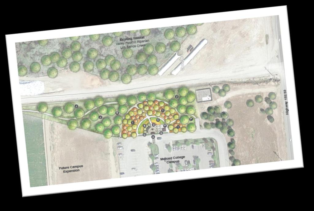 Major initiatives for 2017-18 Los Banos Food Forest Fully funded with grant and one-time funds Target completion date: December