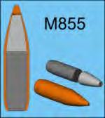 None Yes Propellant WC-844 SMP-842 Flash Suppressant No Yes De-Coppering Agent No Yes Muzzle
