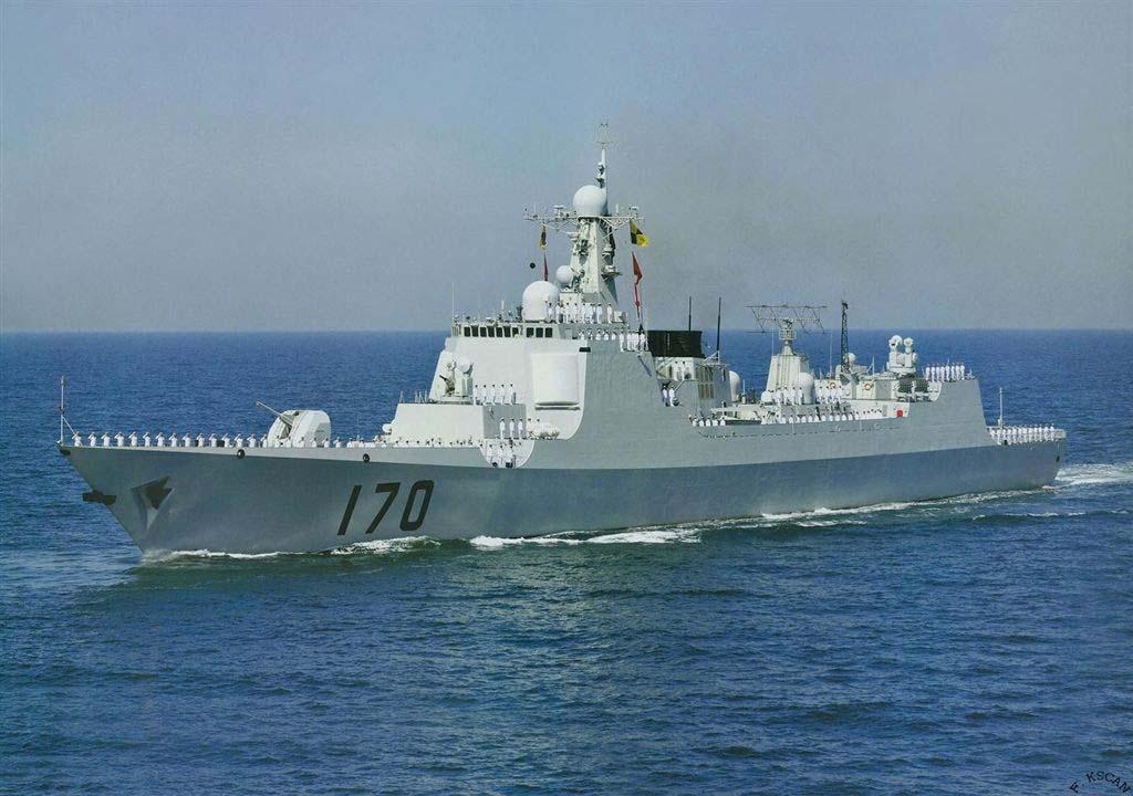 Figure 6. Luyang II (Type 052C) Class Destroyer Source: Photograph provided to CRS by Navy Office of Legislative Affairs, December 2010.