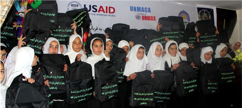 ACAP III: The project kicks off mine awareness programme among primary school children The Afghan Civilian Assistance Program III (ACAP III) hosted a risk awareness event for children at Amena e