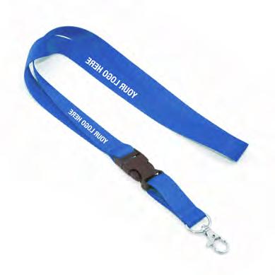 Every delegate will receive a lanyard along with their badge upon arrival.