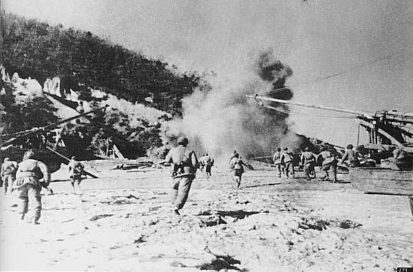 The Allies began island hopping The Allies plan was to island island- hop past strongholds and attack weaker Japanese