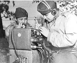 Navajo Code Talkers World War II (1939-1945) 1945) the United States Marines trained Navajo soldiers as code talkers.