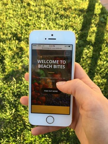 Addressing Food Waste The BeachBites mobile