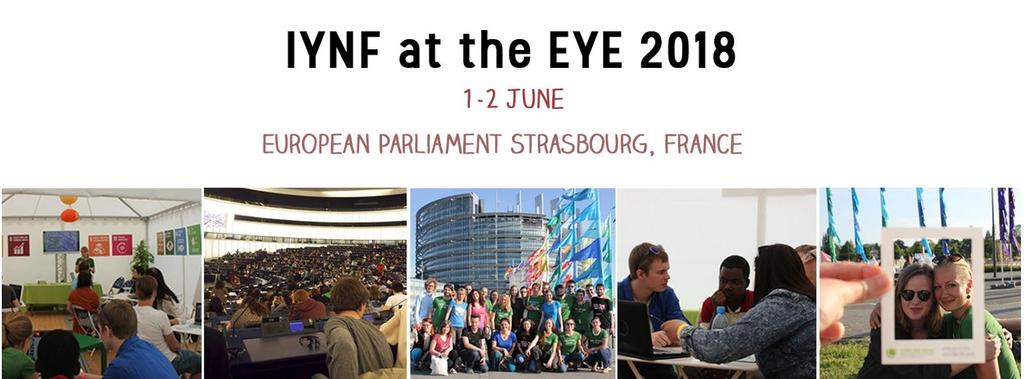 The event aims to engage young people in political and societal debate, giving highlight to important key issues such as Digital Revolution, Inequality, Peace, Environment and Future of E urope.
