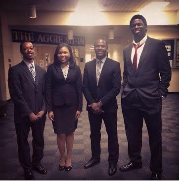 After presenting their findings and competing against two other teams from NC A&T s School of Business and Economics, Strategic Mayhem was chosen to represent North Carolina A&T State University in