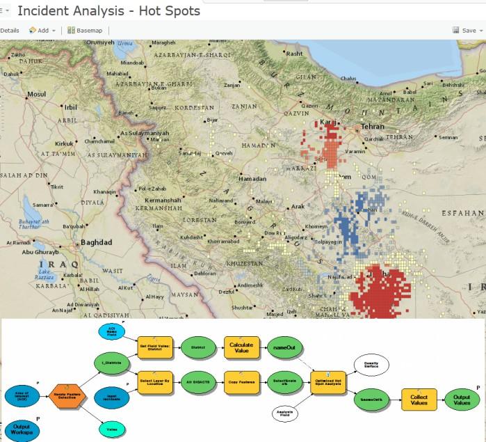 Example Products Geospatial analysts compile and manage geospatial data and services to support visualization and analysis across many mission-specific systems.