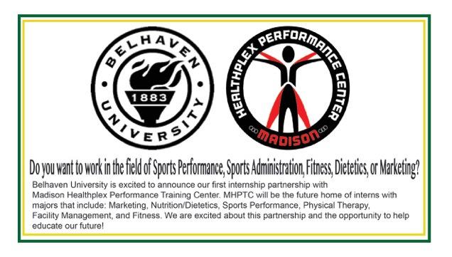 W DEPARTMENT OF SPORTS ADMINISTRATION Fall 2015-Summer 2016, Volume 5 Department of School of Business Madison Healthplex and Belhaven University Partnership September 6 th, 2016 (Jackson) - The