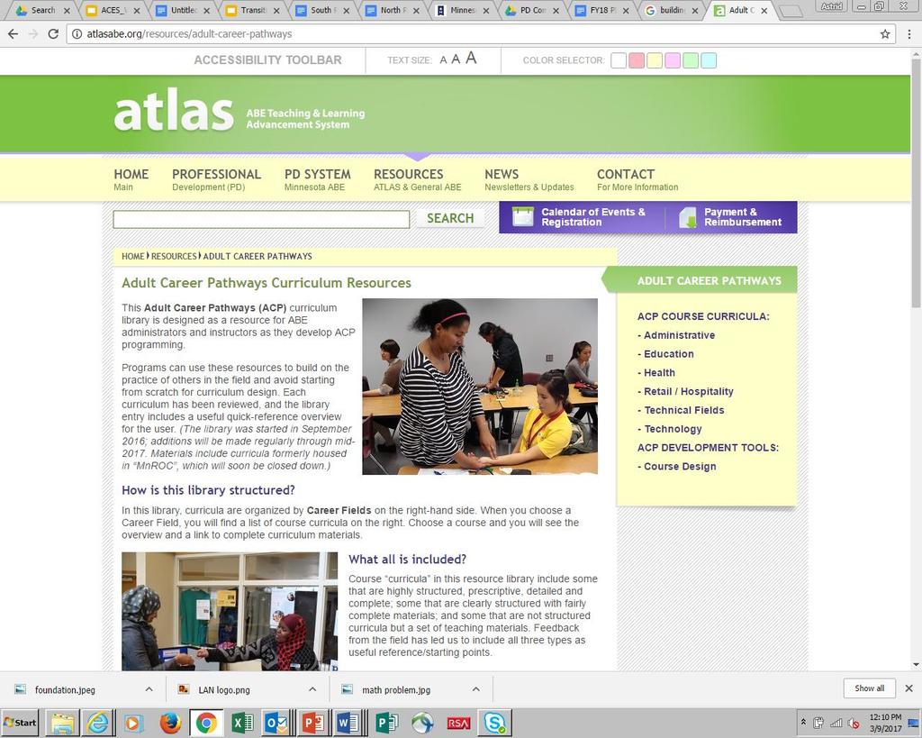 ATLAS Adult Career