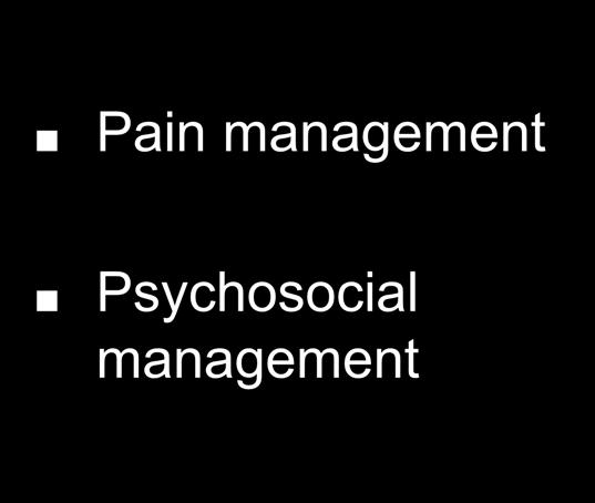 management Psychosocial