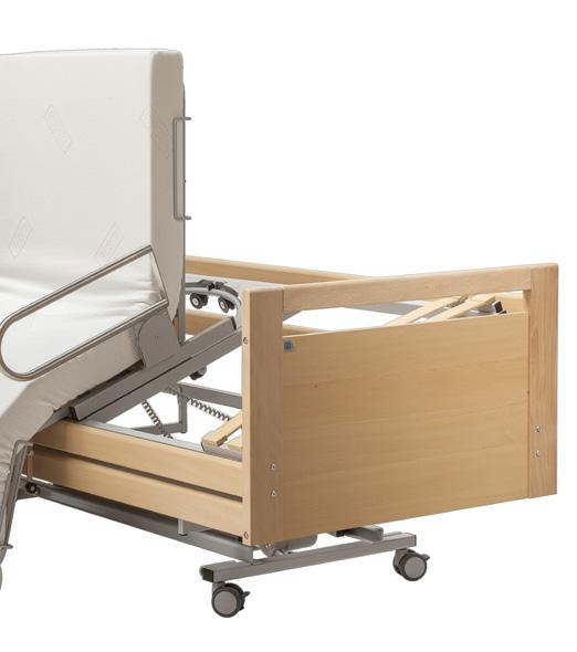 Design Comfortable and beautifully shaped design of the head and foot parts Areas of use Nursing at