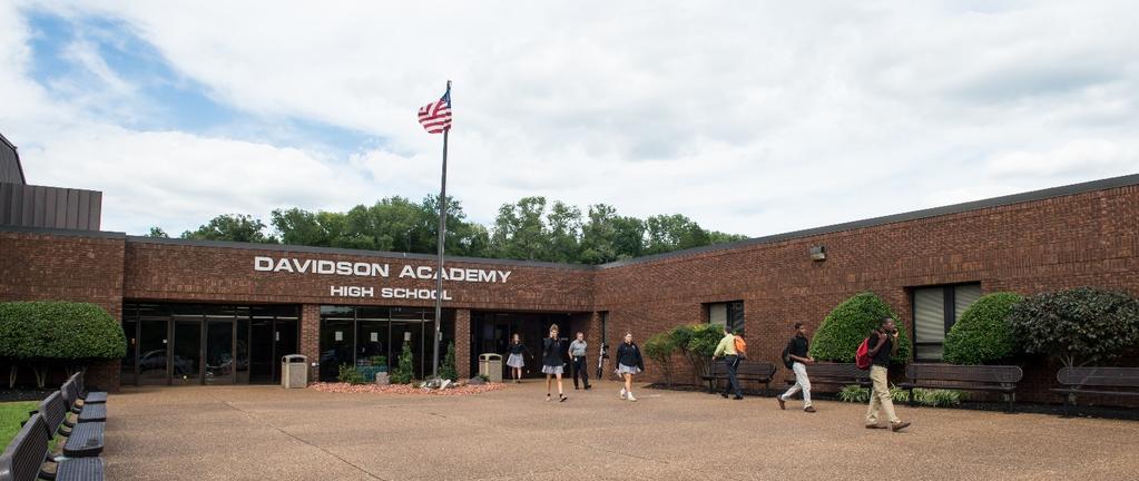 HEAD OF SCHOOL Davidson Academy Nashville, TN Founded in 1980 as Madison Christian School, Davidson Academy has grown over the past three and a half decades to serve more than 730 students in grades