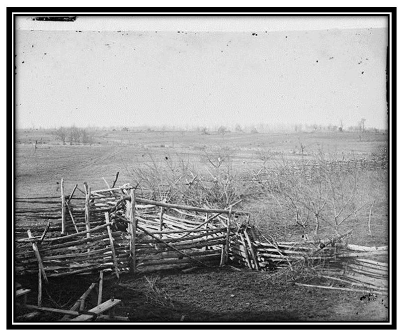 CW3.4.2 Civil War Battle Stations Bull Run / Manassas (July, 1861) Bull Run, Virginia, view of the battlefield, July, 1861. Source: Library of Congress, http://www.loc.