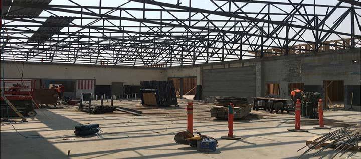 Finley River View High School The project at River View High School includes the modernization of an existing shop and classroom, and the construction of a new wood shop, a metal shop, two career and